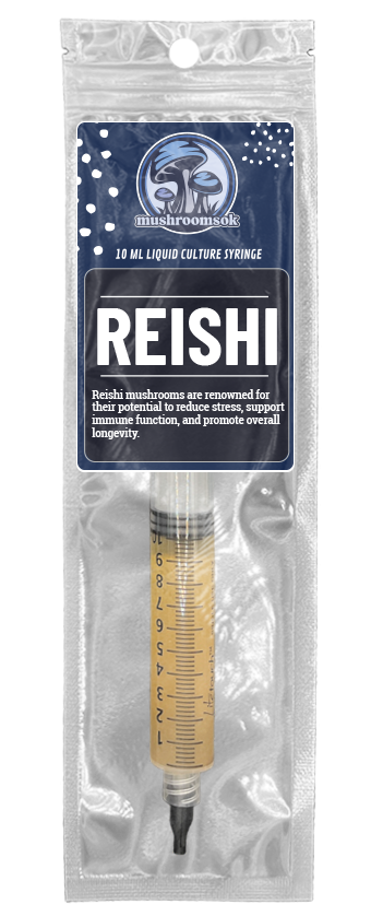 Medicinal Reishi Culture 10mL Syringe