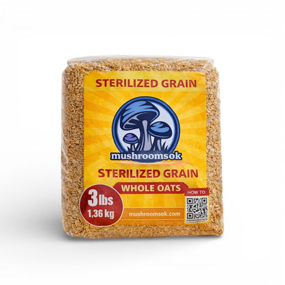 Mushrooms Ok 3lb Grain Bag