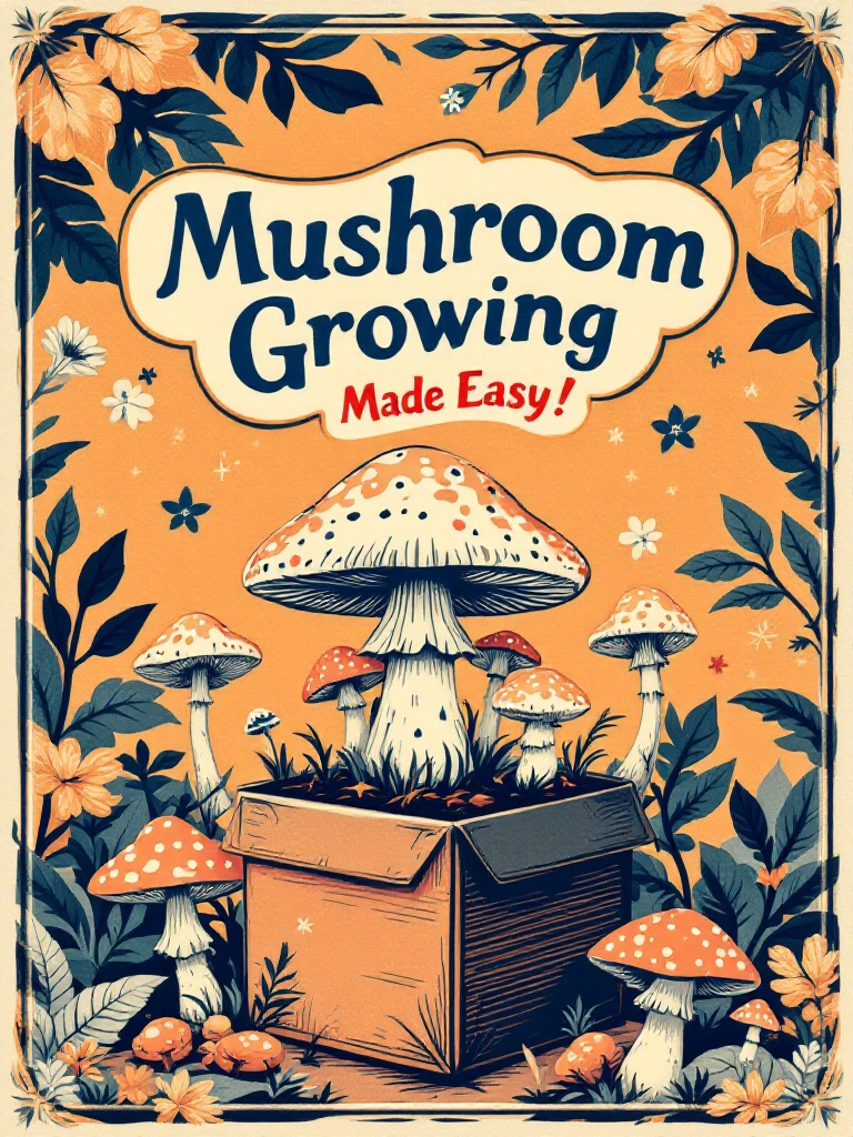 Mushrooms Ok Cover Tutorial Pic