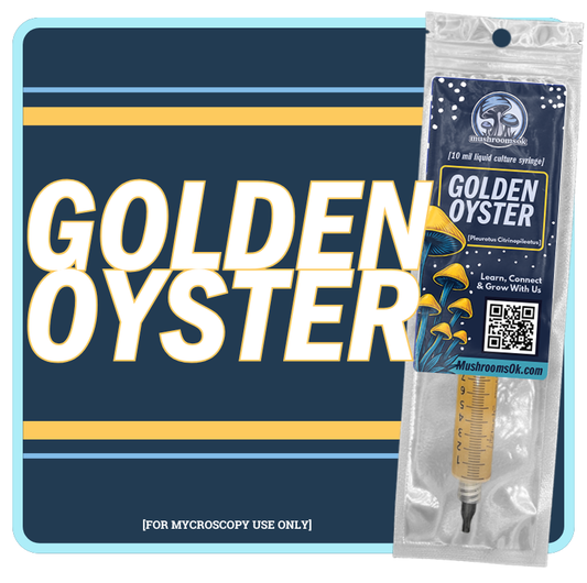 Mushrooms Ok Golden Oyster Liquid Culture