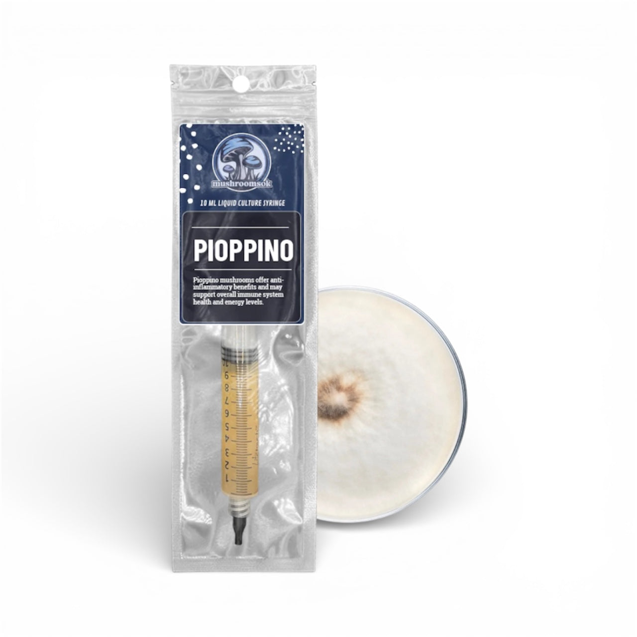 Mushrooms Ok Pioppino Liquid Culture