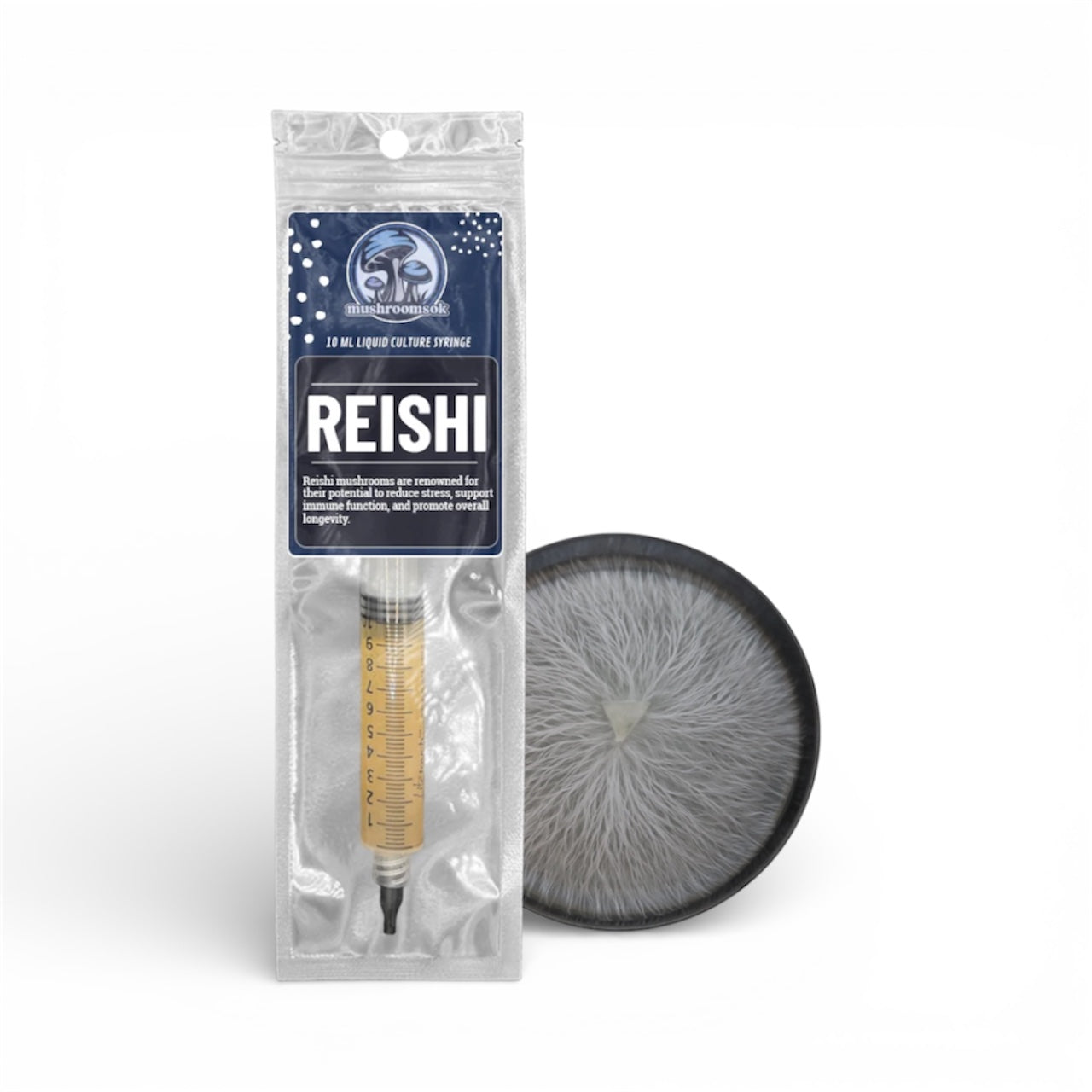 Mushrooms Ok Reishi Liquid Culture