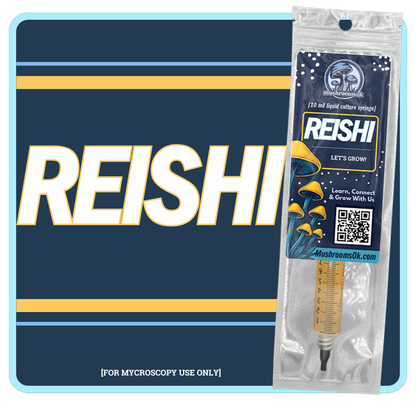 Medicinal Reishi Liquid Culture 10mL Syringe